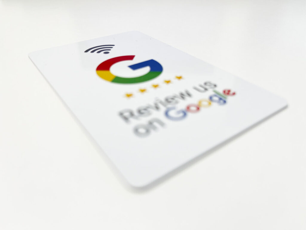 NFC Google Review Cards